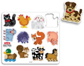Smart Puzzle Magnetico - Fattoria