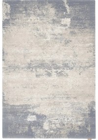 Tappeto in lana grigio crema 160x240 cm Bran - Agnella