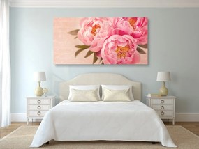 Stampa su tela – Peonia delicata
