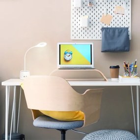 Lampada da tavolo flessibile ricaricabile a LED dimmerabile LUSIA LED/5W/5V 3000/4000K 1200 mAh bianco