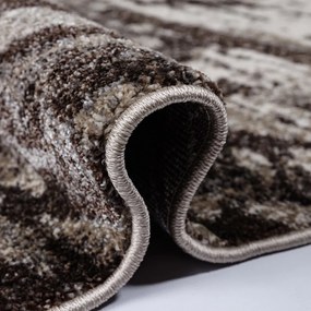 Pratico tappeto da soggiorno con fine motivo ondulato e colori neutri Larghezza: 80 cm | Lunghezza: 150 cm