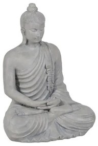 Scultura Buddha Grigio 46,3 x 34,5 x 61,5 cm