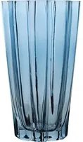 Vaso arredo vetro 28 cm blu