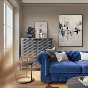 Quadro con elementi dipinti a mano 70x100 cm Cro – Styler