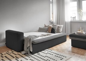 Divano in grigio scuro allungabile 237 cm Wilson – Miuform