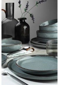 Set da tavola 16 pezzi grigio/porcellana