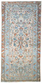 Hamedan Tappeto 100 x 200 Rosso (Iran) Annodato A Mano