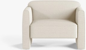 Poltrona Abby in Bouclé – 80x90x69 cm