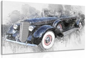 Stampa su tela – Auto retrò storica