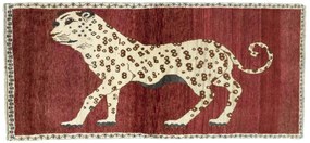 Gabbeh Tappeto persiano 180 x 80 Rosso (Iran) Annodato A Mano