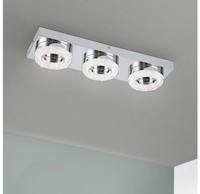 Eglo 95663 - Plafoniera LED FRADELO 3x4W 230V