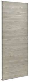 Anta per porta scorrevole Callisto cenere in legno rovere grigio L 93 x H 212 cm reversibile