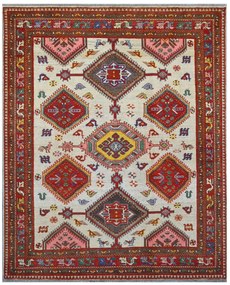 Kazak Tappeto 160x200 (Pakistan) Annodato A Mano