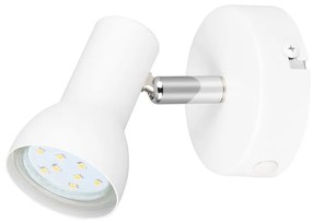 Faretto bianco ø 8 cm Cantar – Reality