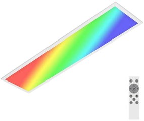 Brilo - Plafoniera dimmerabile RGBW SLIM LED/24W/230V 100x25 cm + +TC