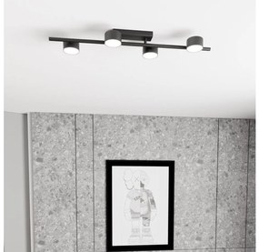 Plafoniera BET 4xGX53/12W/230V nero