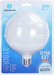 Lampadina LED G150 E27/30W/230V 6500K - Aigostar