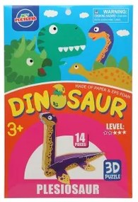 Puzzle 3D Plesiosaur Dinosauri