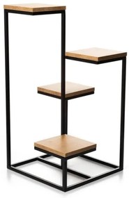 Portafiori KASKADA 79x40 nero/marrone