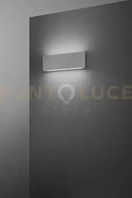 Pocket applique in alluminio grigio cemento led 24w cct 2700k 3200k...