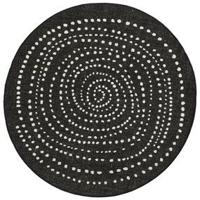 Tappeto nero per esterni , ø 200 cm Bali - NORTHRUGS