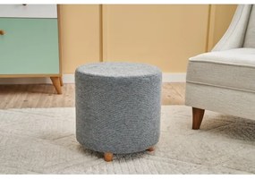 Pouf KIMA Ø 40 cm grigio