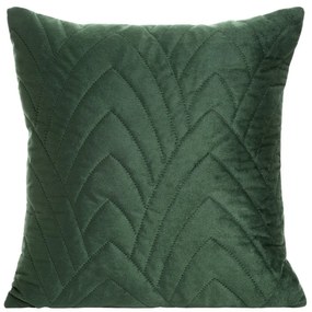 Federa in velluto Luiz6 40x40 cm verde bottiglia new