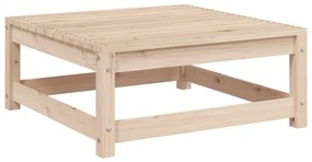 Set divani da giardino 10 pz in legno massello di pino