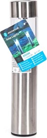 Aigostar - Lampada solare LED LED/0,006W/1,2V 31,5 cm cromo 6500K IP44