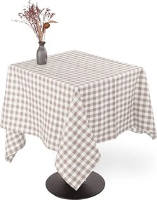 Tovaglia in cotone 150x150 cm Gingham – Tiseco Home Studio