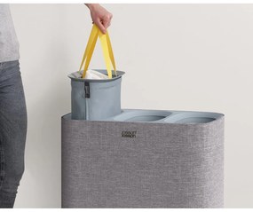 Cesto portabiancheria in tessuto grigio 90 l Tota Trio - Joseph Joseph