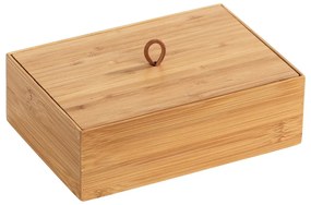 Set di 3 organizer da bagno in bambù colore naturale Terra - Wenko