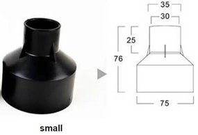 Cassaforma incasso "Small" per faretti segnapasso serie Professional