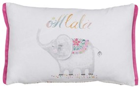 Cuscino Per bambini Elefante 100 % cotone 45 x 30 cm