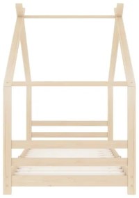 Giroletto per Bambini in Legno Massello di Pino 90x200 cm