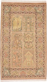 Cashmere Silk Tappeto orientale 160 x 100 (Indian) Annodato A Mano
