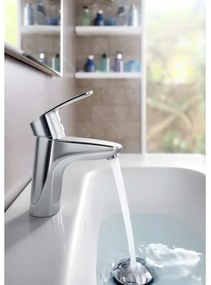 Roca A5A3298C00 - Miscelatore monocomando per lavabo MONODIN 15,3 cm, cromo lucido