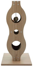 Tiragraffi Per Gatti A Torre Empire Marrone 30x30x61,5 Cm /