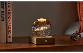Decorazione luminosa marrone scuro con ricarica USB Amber – Gingko