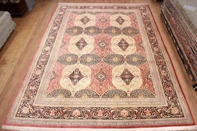 Ghom Tappeto 480x350 (Iran) Annodato A Mano