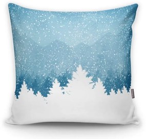 Set di 4 federe natalizie e runner da tavola Winter Wonderland - Minimalist Cushion Covers