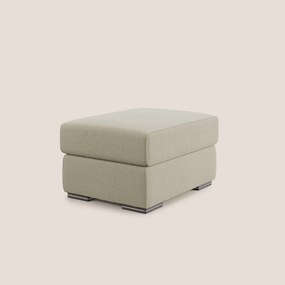 Sun pouf apribile contenitore in tessuto smacchiabile ad acqua T05 panna