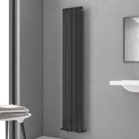 Kamalu - termoarredo scadasalviete 1800x310cm nero opaco kam-370n