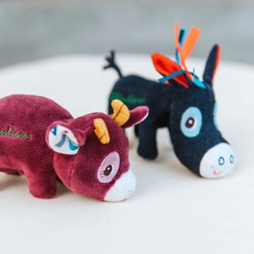 Lilliputiens - Peluche di mucca mini - Rosalie
