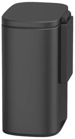 WENKO 25338100 - Cestino SARE 21,5x29,5 cm, nero