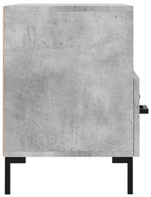 Mobile per TV Grigio Cemento 80x36x50 cm Legno Multistrato