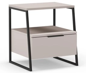 Comodino crema Velia - Marckeric