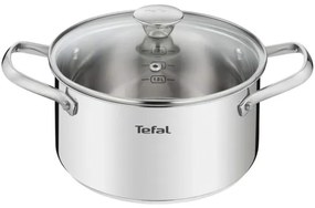 Tefal - Set di pentole 10 pz COOK EAT acciaio inossidabile