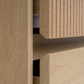 Comodino di colore naturale Iona – Casa Selección