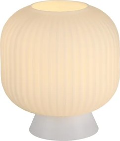 Schöner Wohnen 13573-16 - Lampada da tavolo NAMI 1xE27/25W/230V bianca
